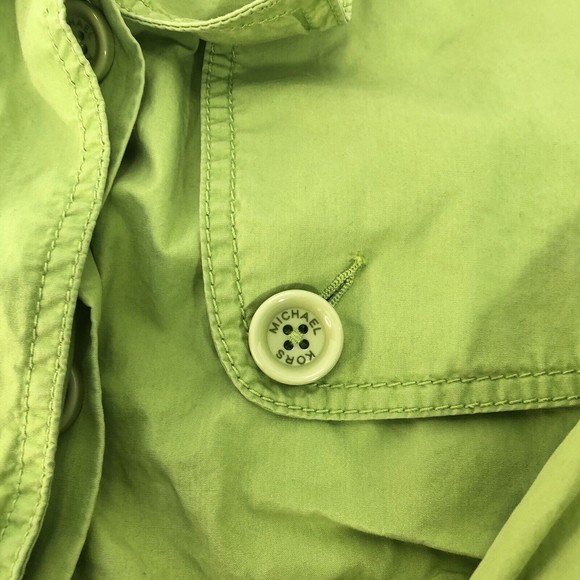 Womens Michael Kors Shirt/jacket, Button Up, Medium, Green, Long Sleeve, - Picture 2 of 12
